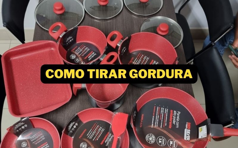 Como remover a gordura das panelas Red Silver – Guia prático para limpeza eficaz 