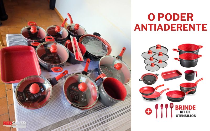 BLOG: Explorando a eficácia antiaderente das panelas Red Silver da RedSilver Panelas 