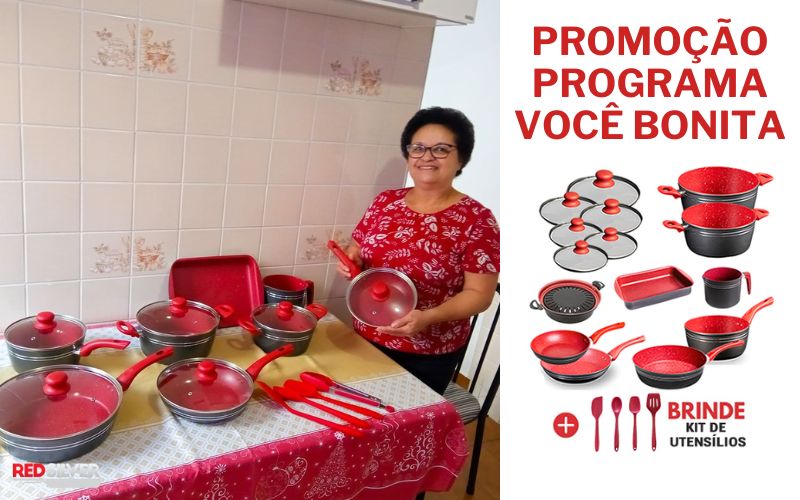 BLOG: Red Silver Panelas: Destaque do programa Você Bonita! 