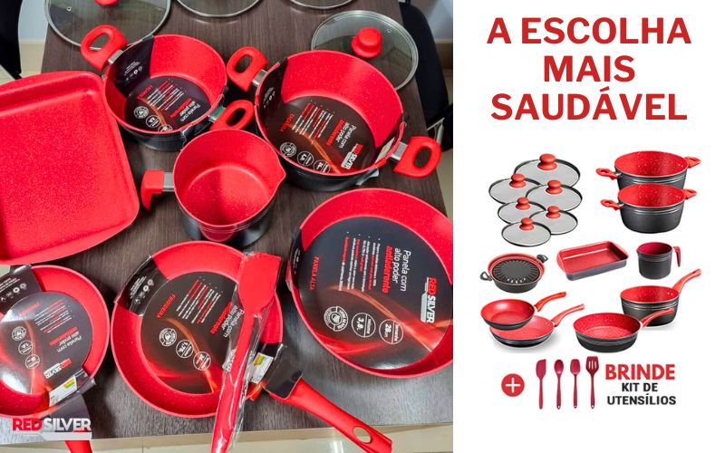 RedSilver Panelas: A opção saudável para a sua cozinha 