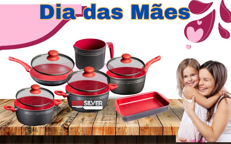 Oferta especial para o Dia das Mães da RedSilver – Surpreenda com as Panelas RedSilver 