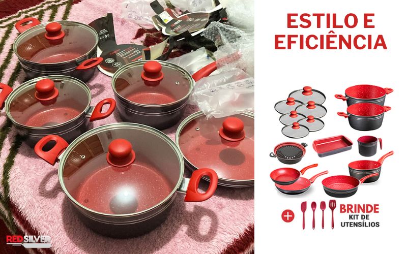 BLOG: Panelas RedSilver: união perfeita entre elegância e desempenho na cozinha 