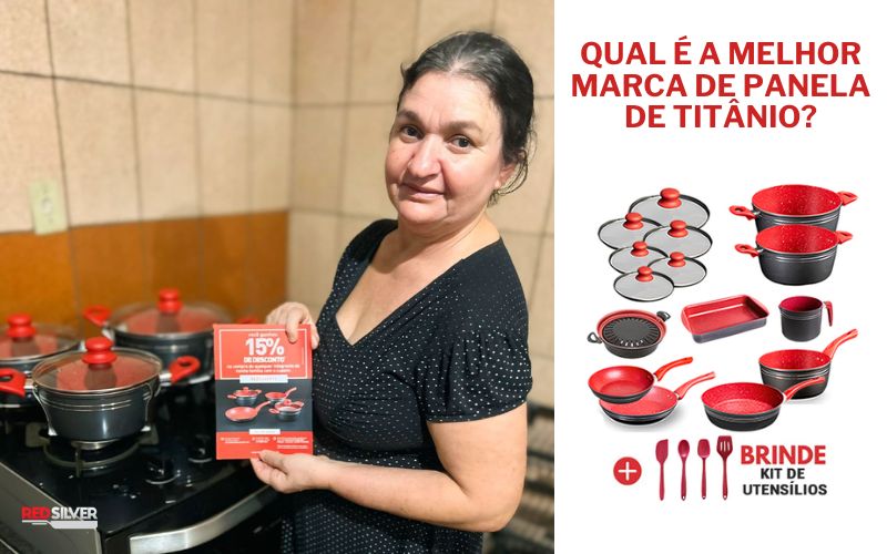 Qual marca de panela de titânio é a mais recomendada? – Conheça as Panelas RedSilver 